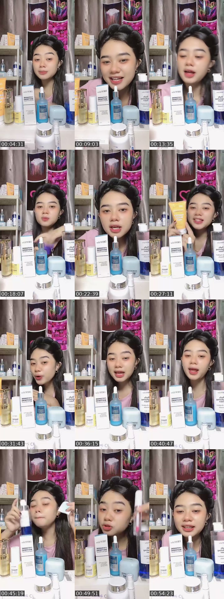 TikTok live: HAI MOMS GLOW UP BARENG MAMMOY💖 by @silviatm_1312