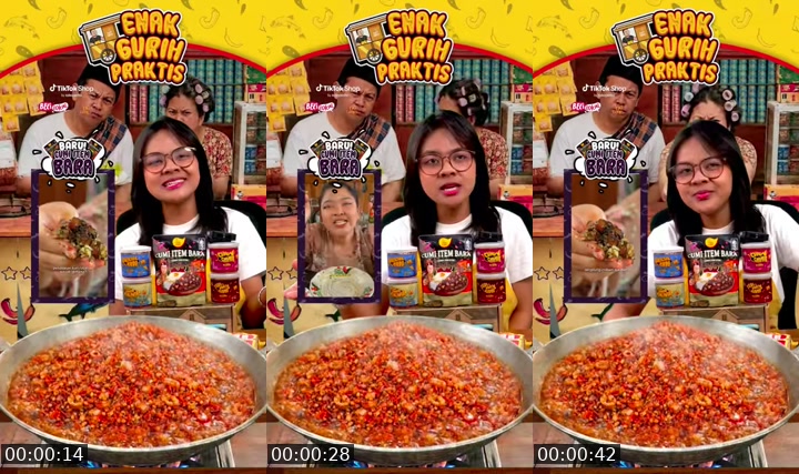 TikTok live: NONTON PILDUN WITH EATSAMBEL🌶😍 by @eatsambel