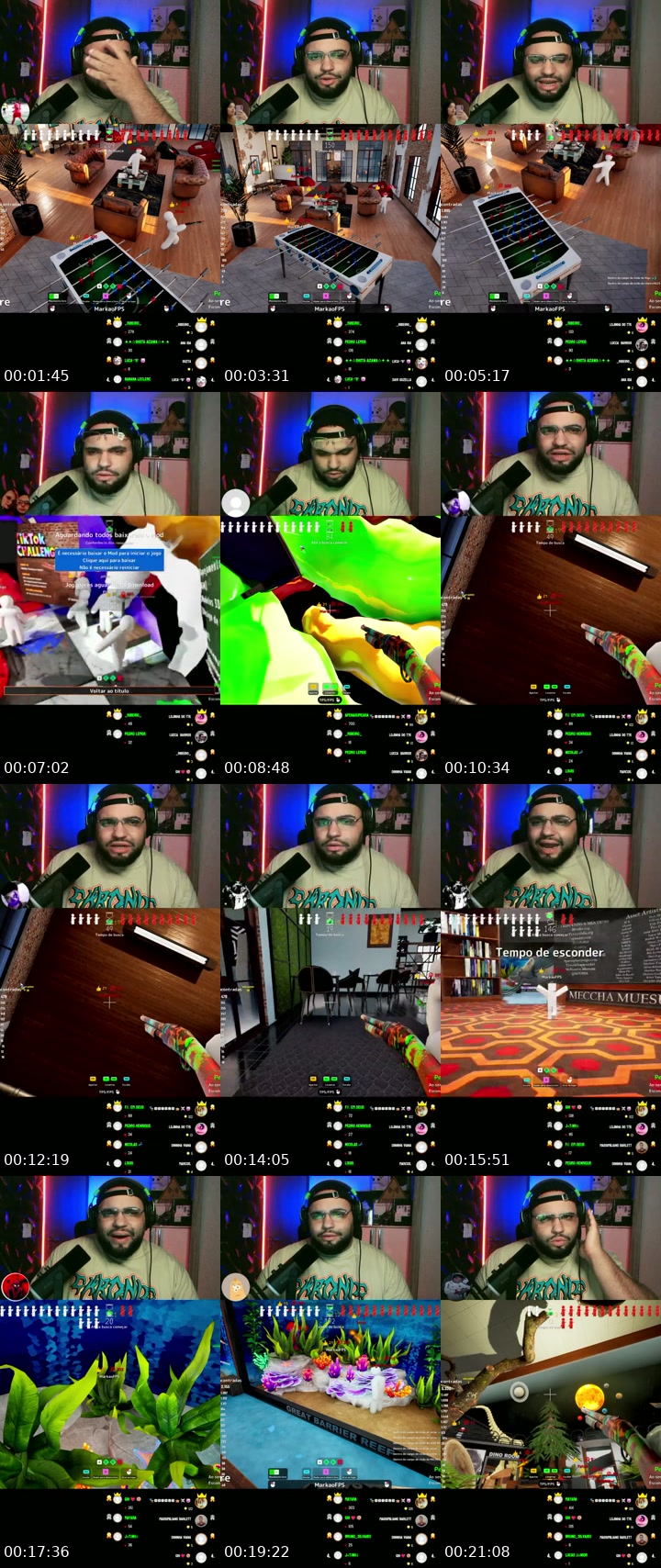 TikTok live: BRASIL X NORUEGA by @markaofps
