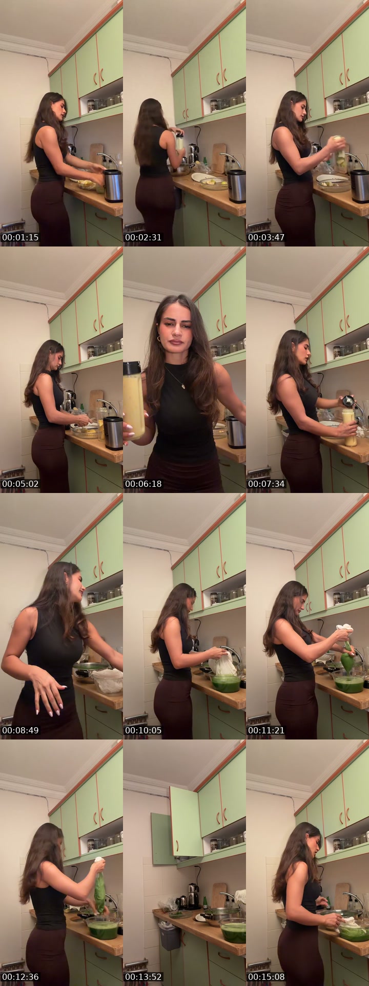 TikTok live: Detoks içeceği hazırlıyorum 😋 by @fitmindlisa