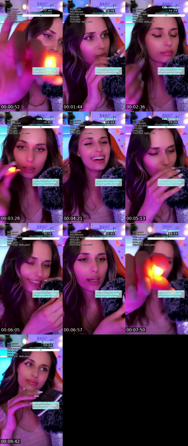 TikTok live: Breathe.listen.stay.ASMR 🤗 by @leyla_asmr5