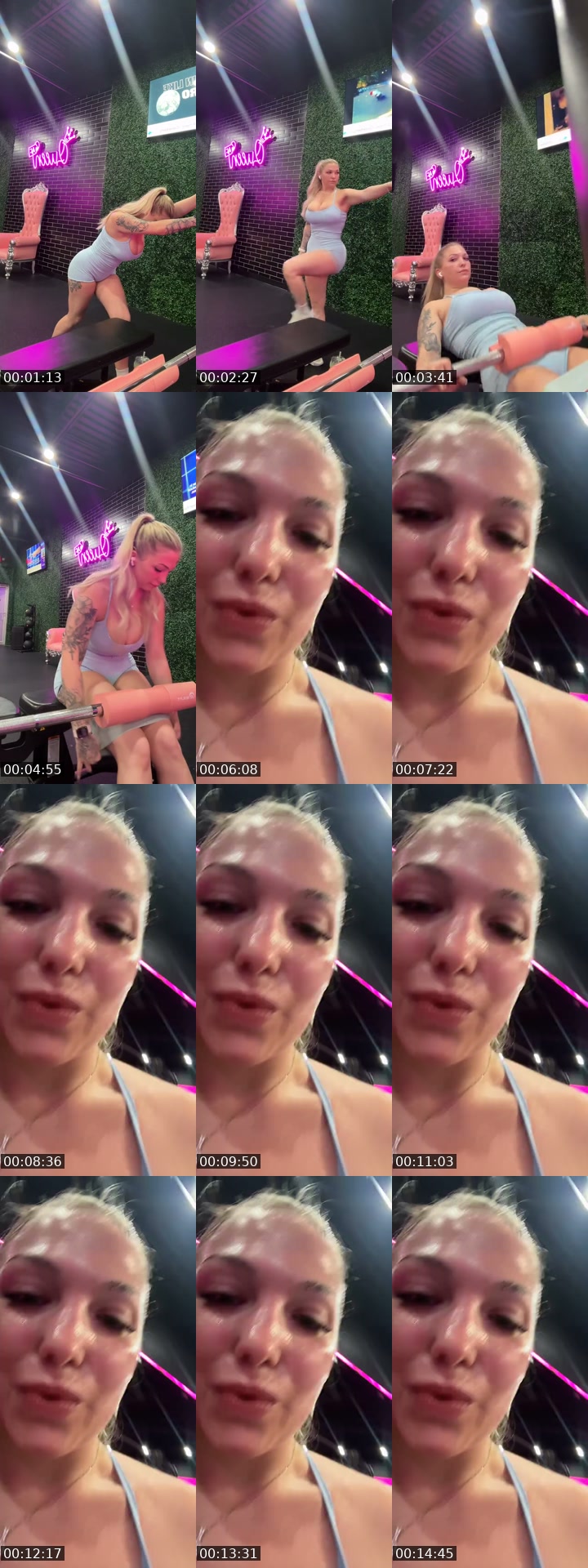 TikTok live: Gym time by @germany_vox