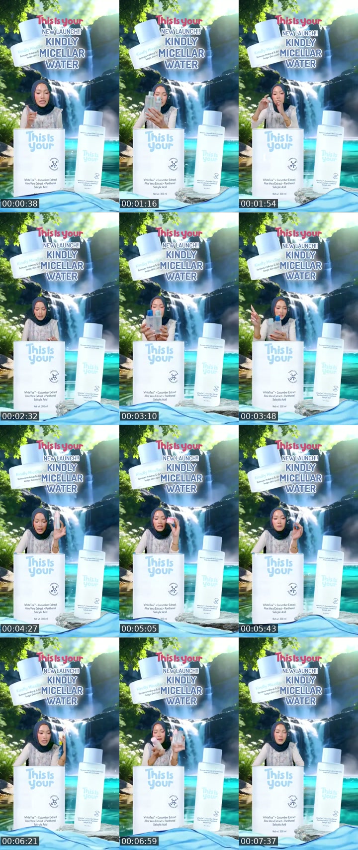 Indonesia TikTok live: SPECIAL LAUNCH MICELLAR WATER! by @thisisyour.id