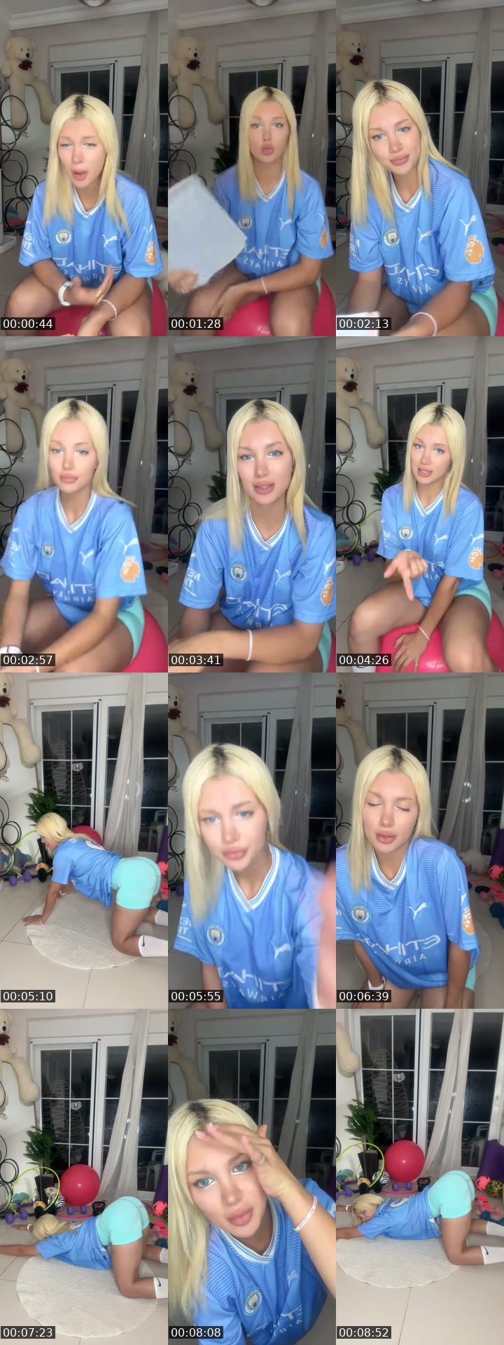 TikTok live: Yoga time by @misshoca1