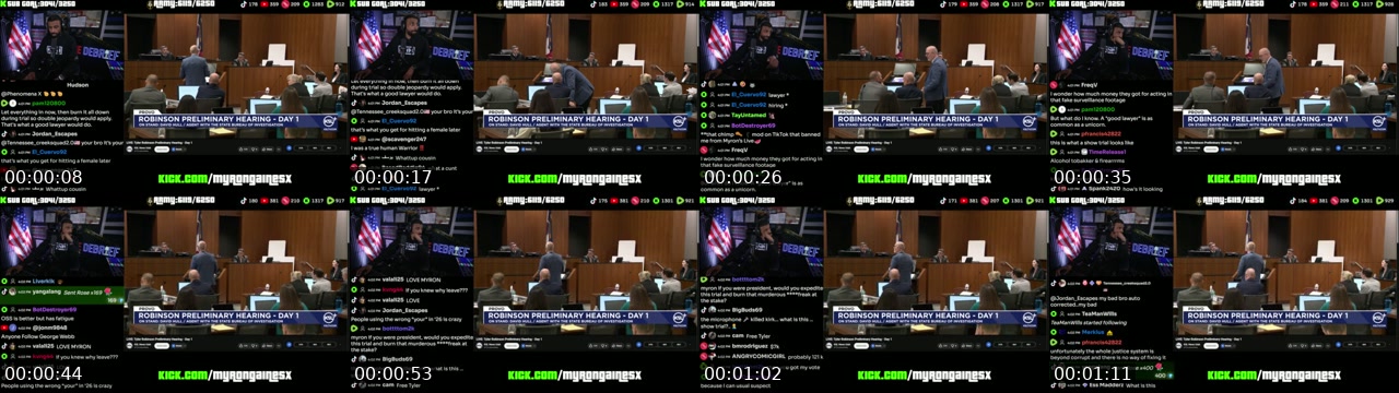 TikTok live: Charlie Kirk Murder Hearing: Lea by @myrongainesxx