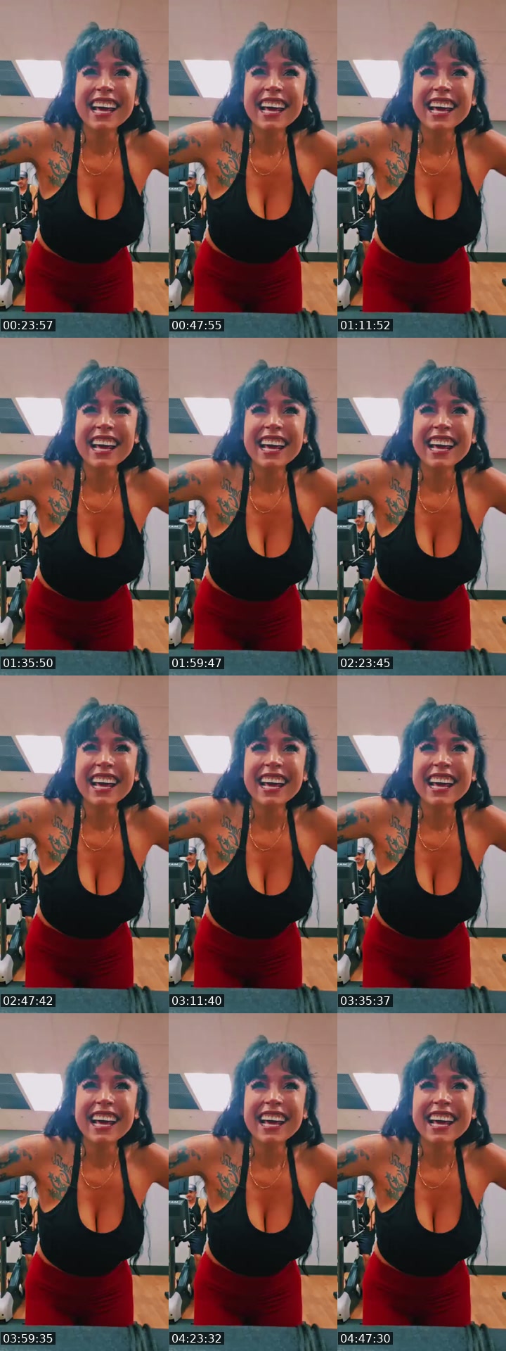 TikTok live: Afternoon wk out!! by @guadalupedoll