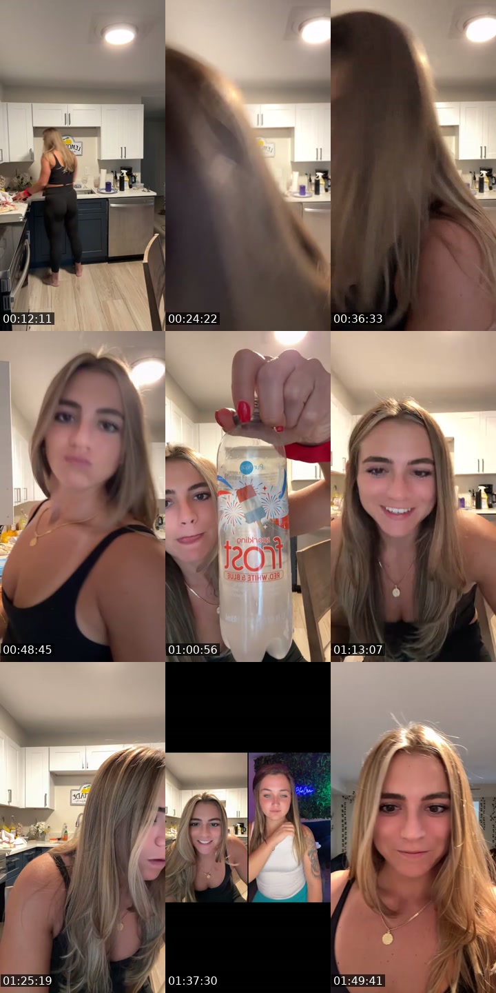 TikTok live: Meal prep Monday by @bellasmuscles