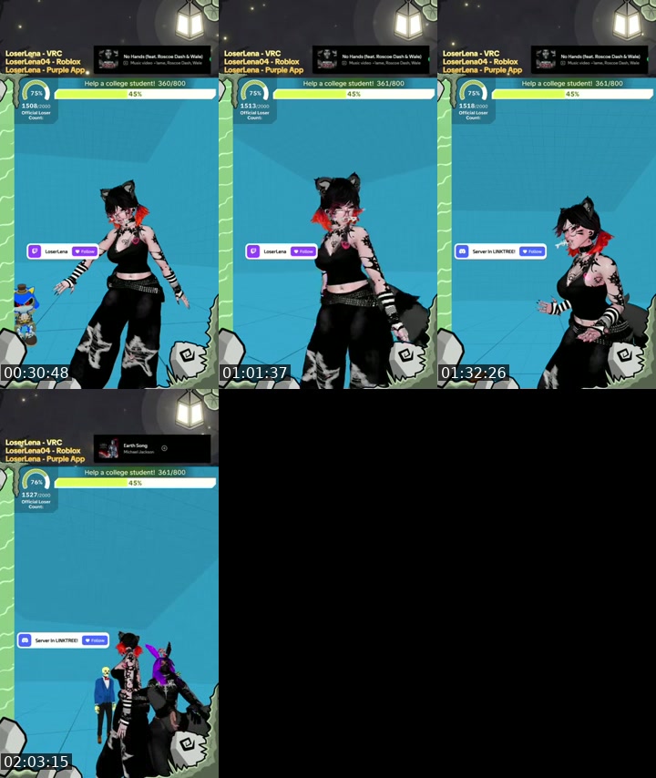 @loser.lena TikTok live from 2026-07-07
