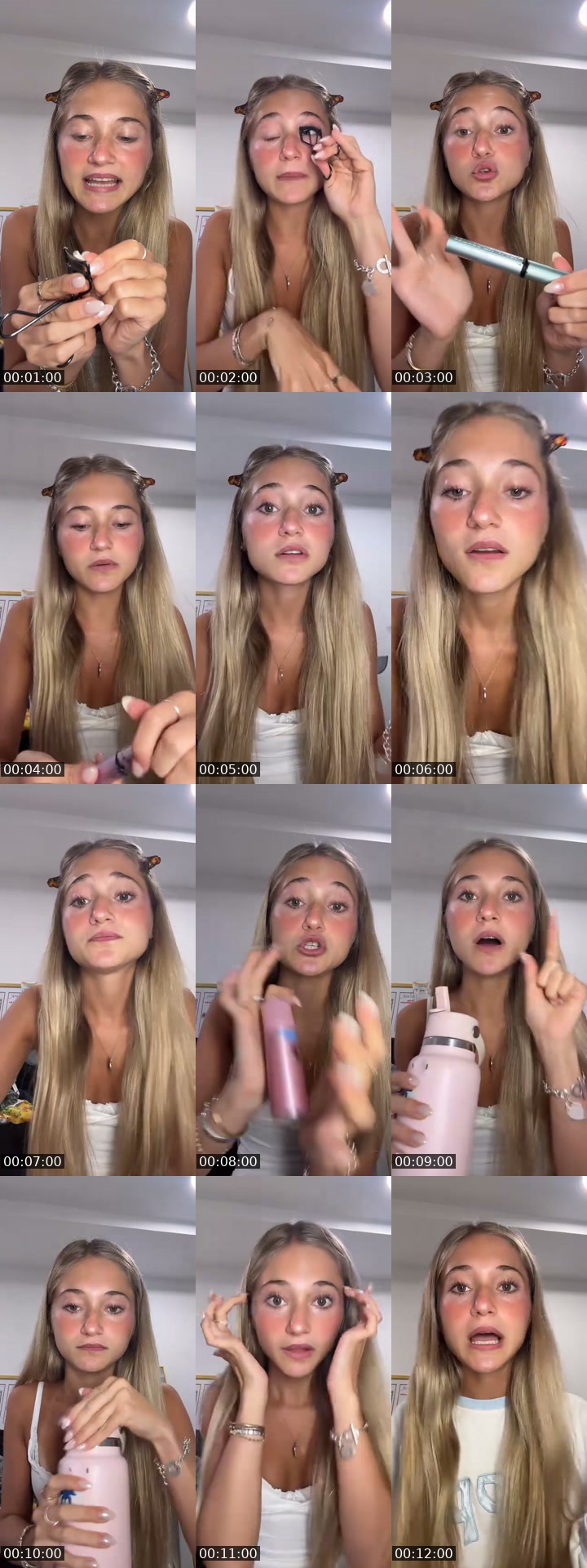 TikTok live: grwm by @allegrasgrwm