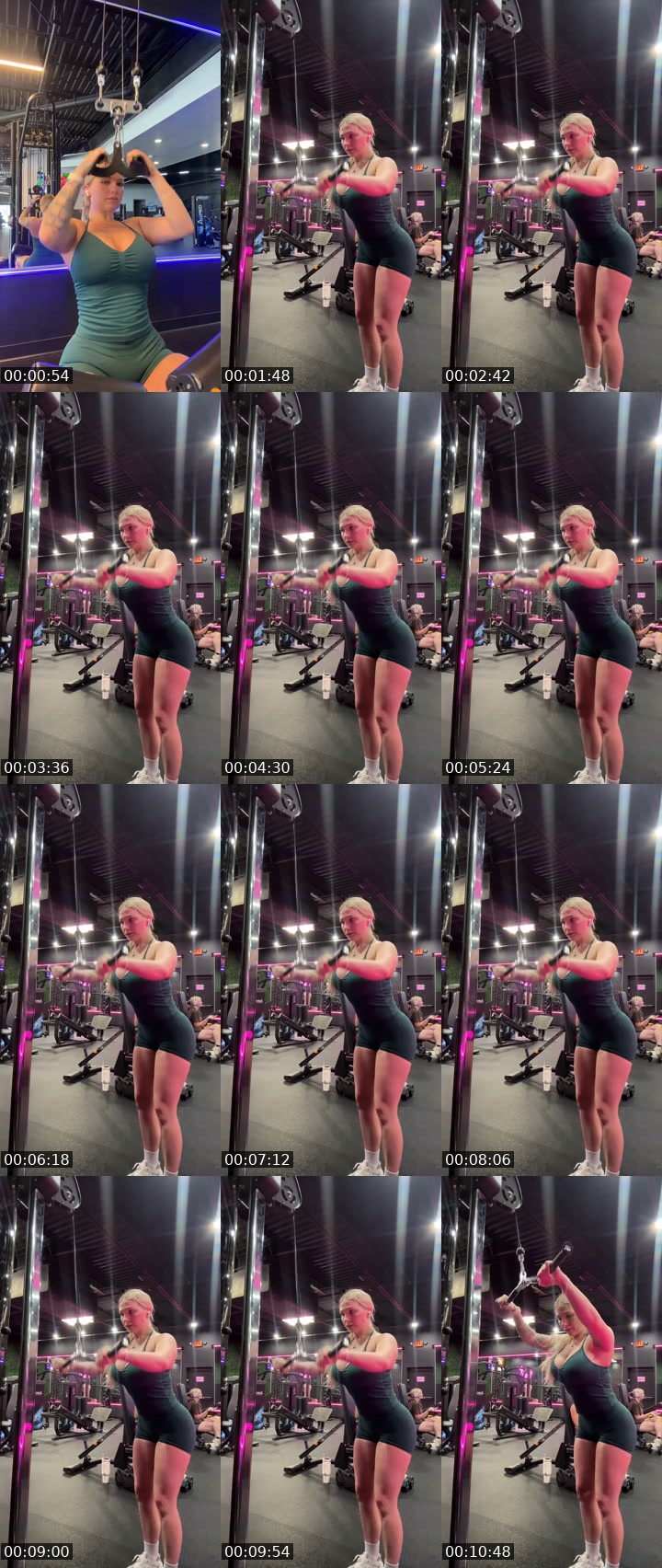 TikTok live: Gym time by @germany_vox