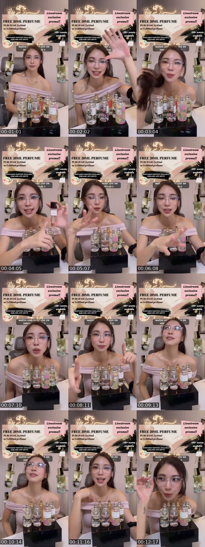 TikTok live: NEW PERFUMES LAUNCH by @nefertumsg