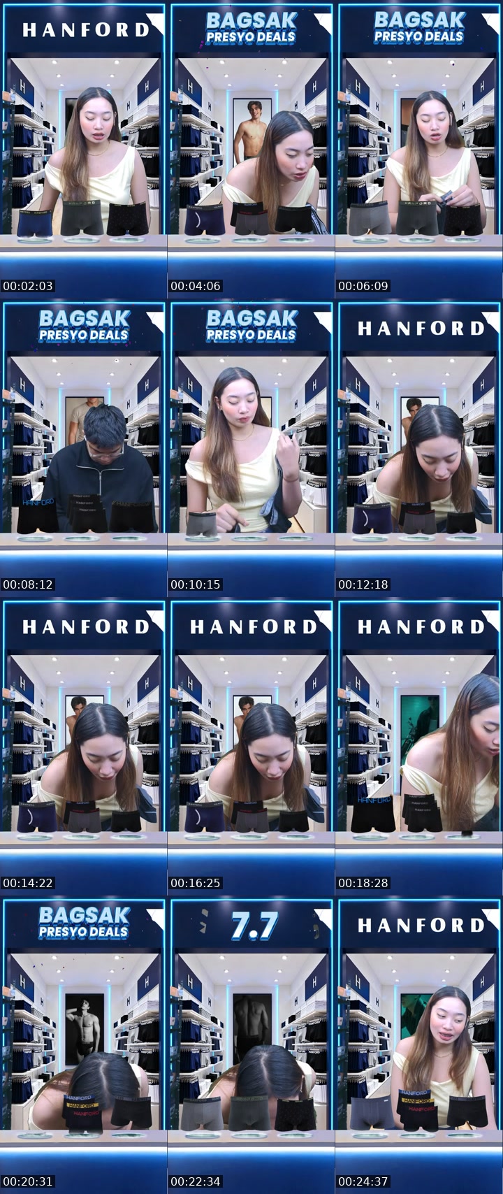 TikTok live: 7.7 BAGSAK PRESYO DEALS!!! by @hanfordph