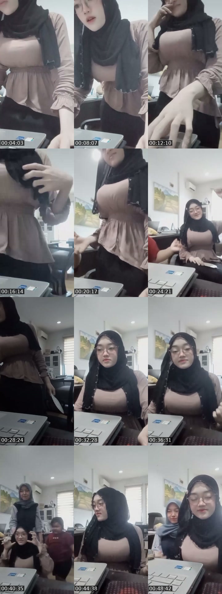 TikTok live: Temenin kerja by @miskuyz