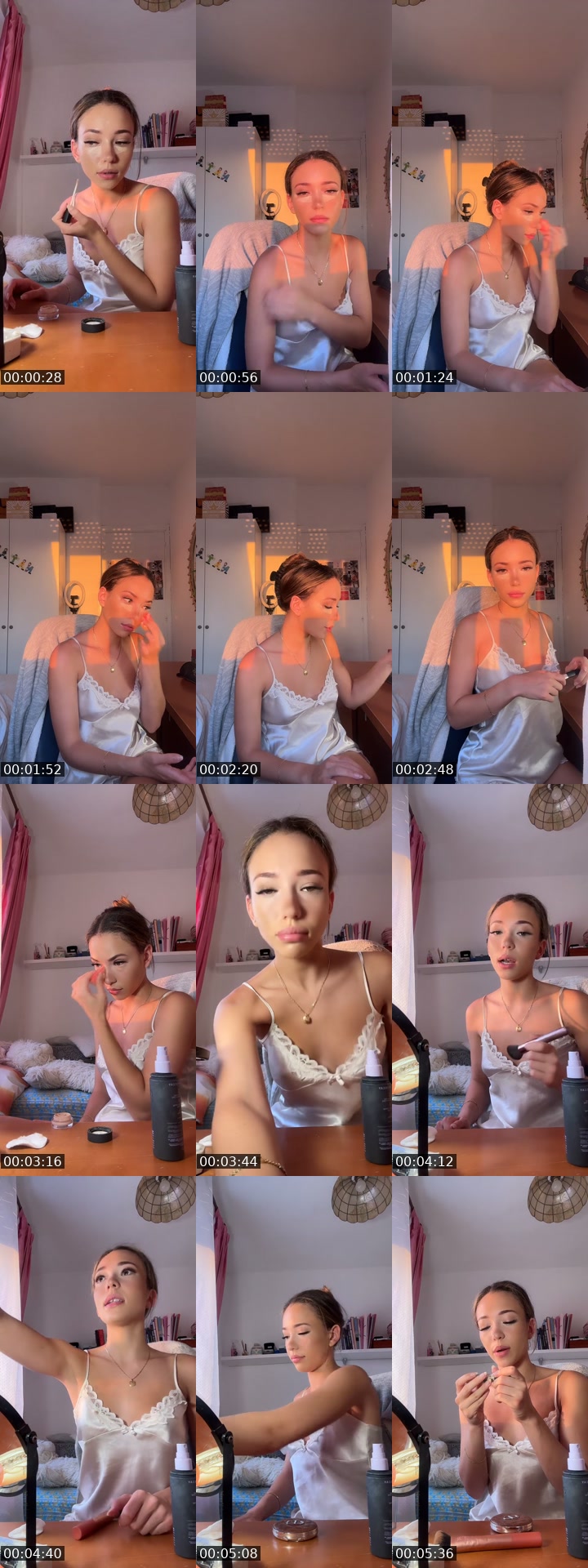 TikTok live: Grwm by @nataliaavalera