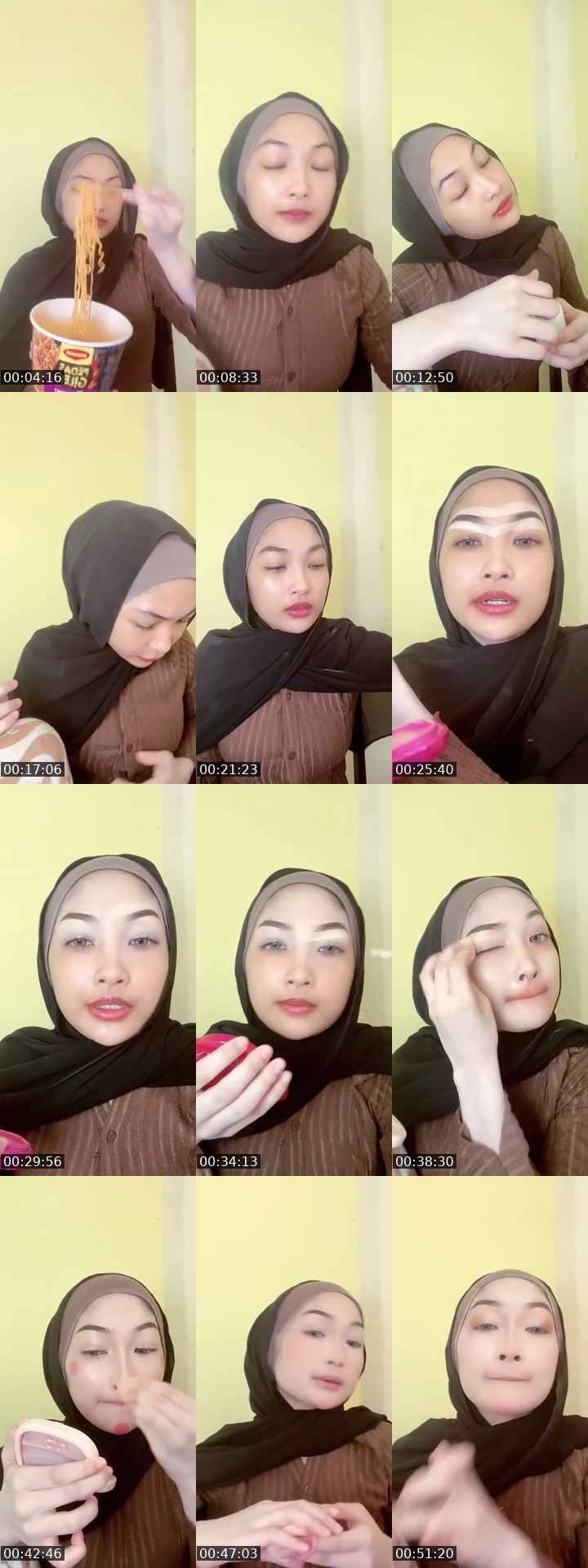 TikTok live: makeup by @aisyyyyy.____