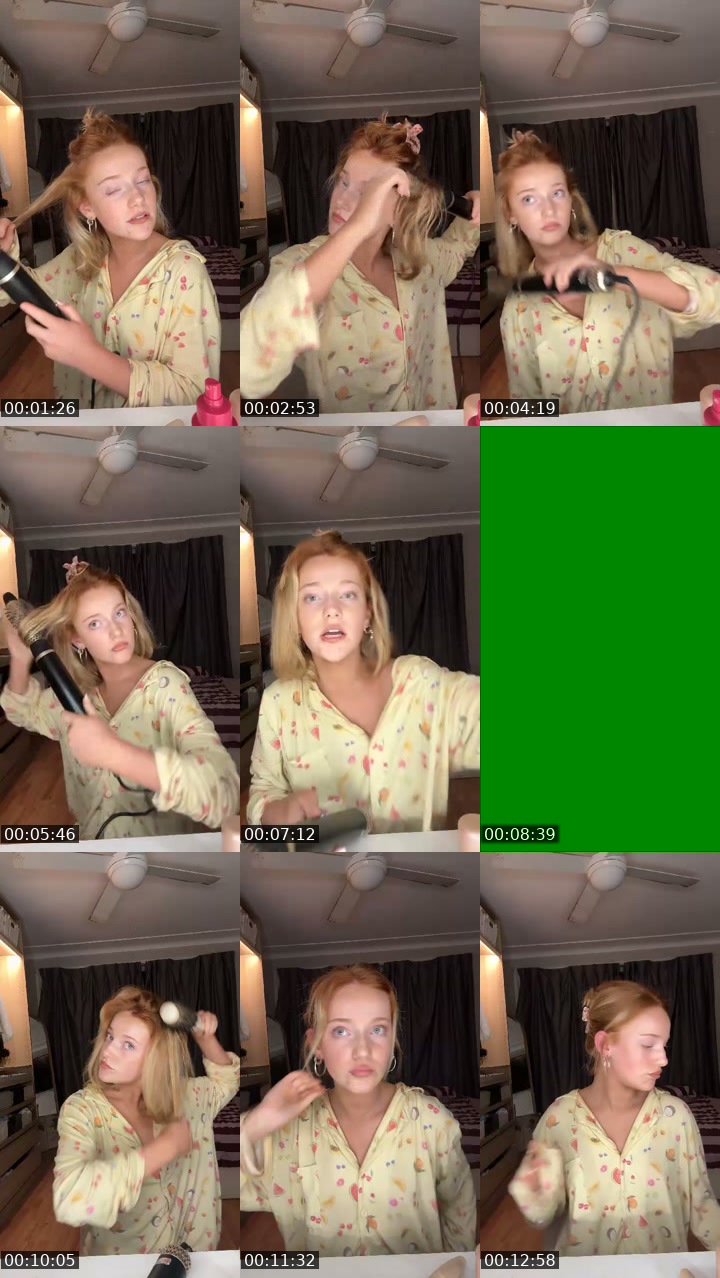TikTok live: Do my hair with me by @skylajeastwood