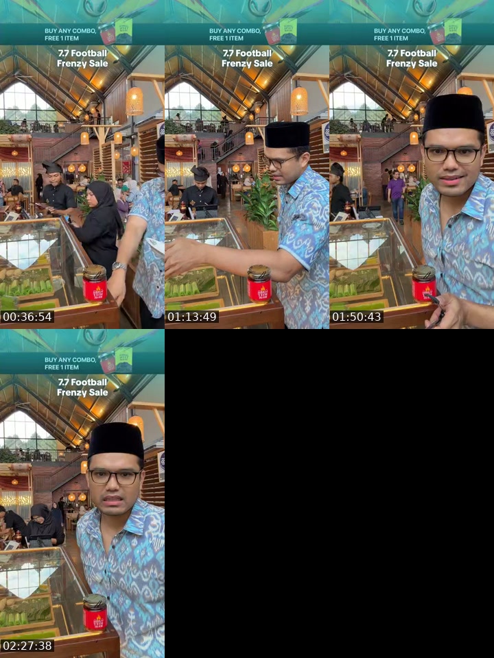 TikTok live: Beli Combo Percuma Freegift by @khairulaming