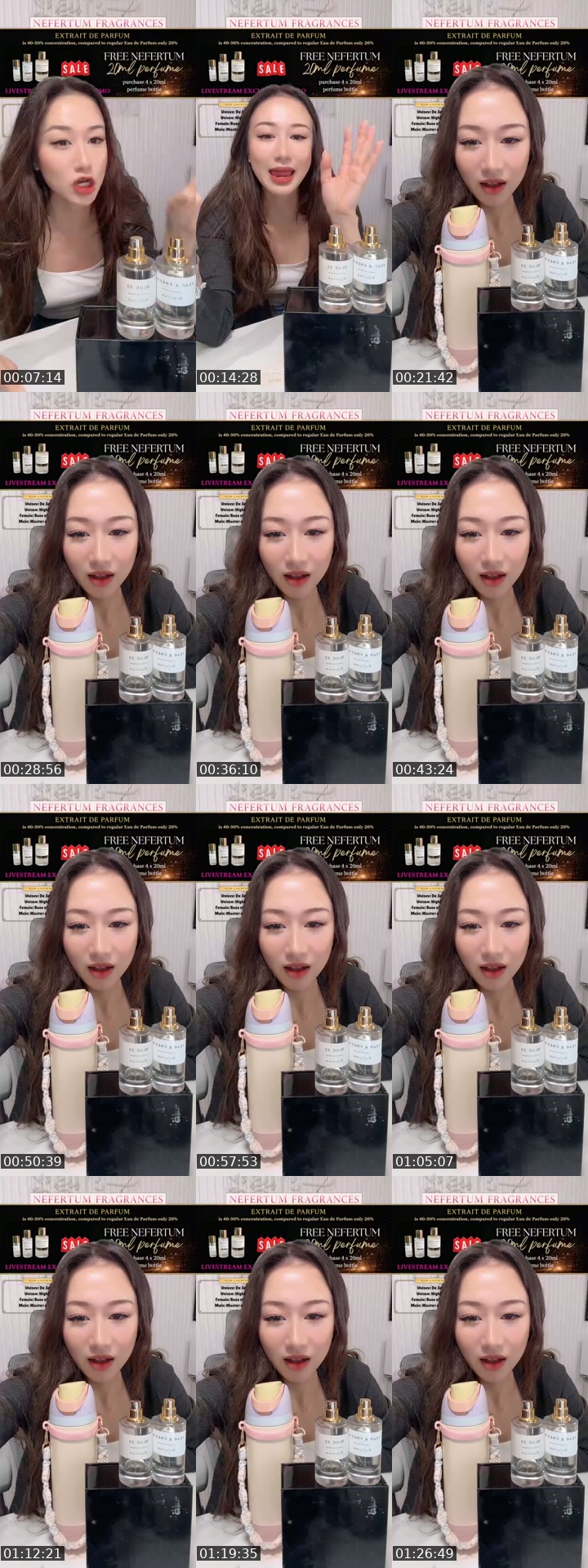 TikTok live: NFSG perfume 7.7 by @nefertumsg