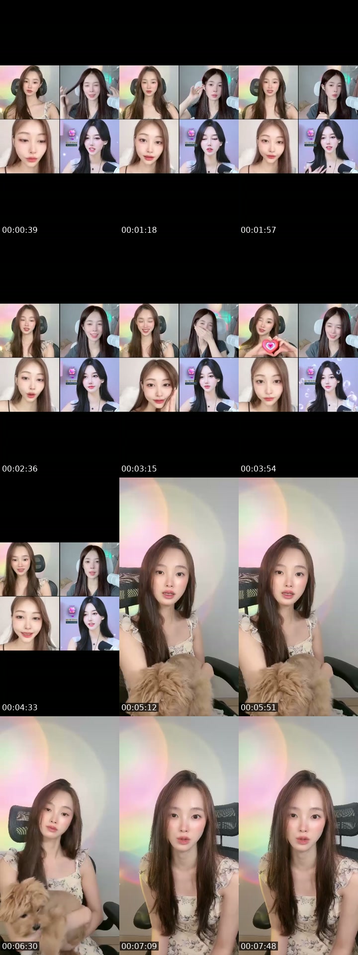 TikTok live: 죽지도 않고 돌아온 해림 by @kanghaerim_
