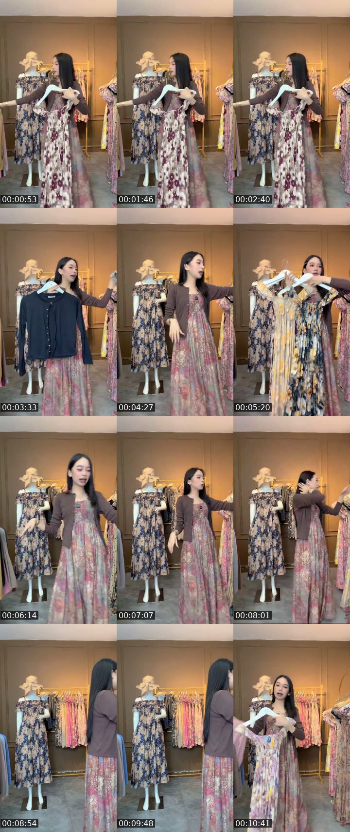 TikTok live: Marion long dress by @sirrin_girls