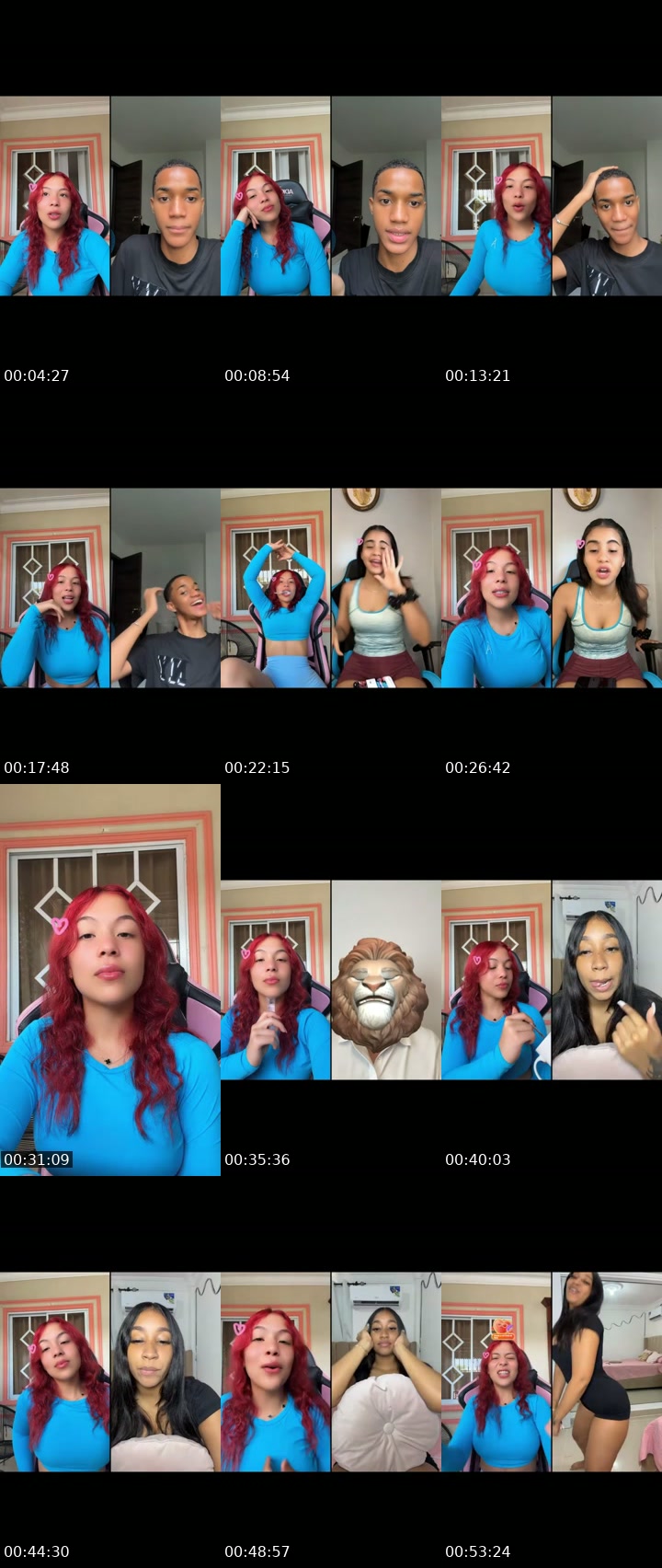 TikTok live: ome tv by @victorianurielis