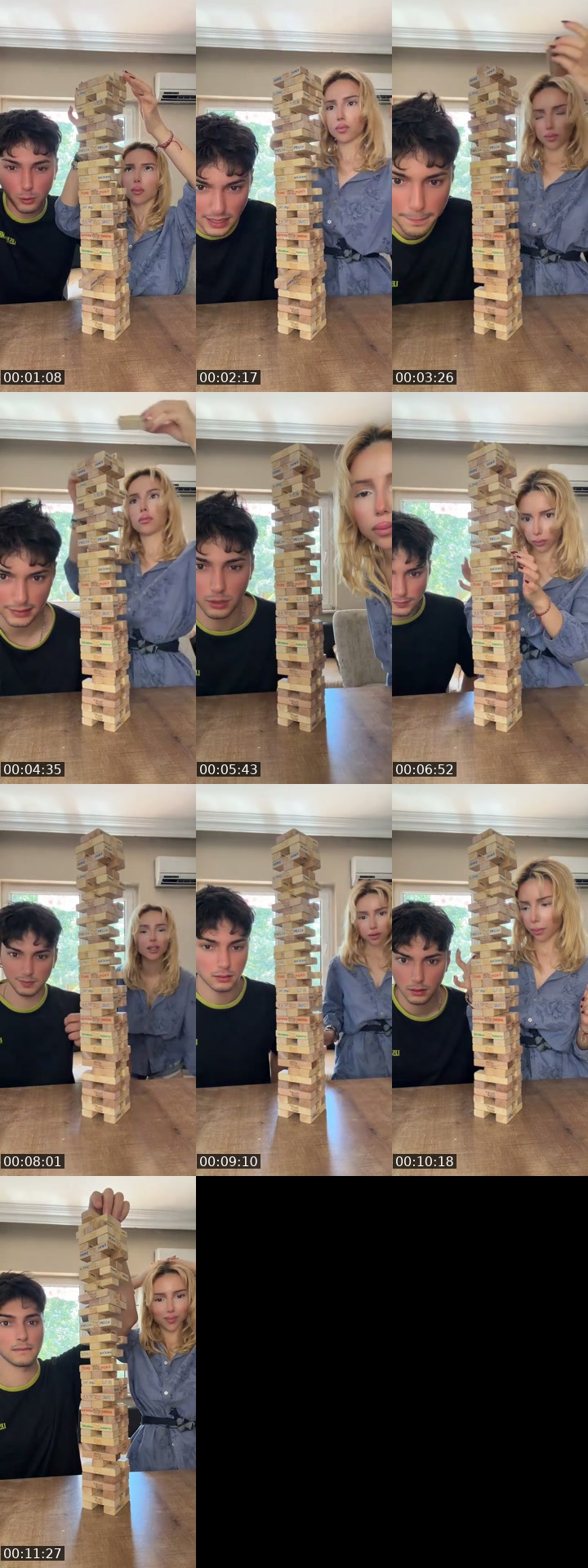Turkey TikTok live: JENGA İMPARATORLUĞU by @visneli.biber