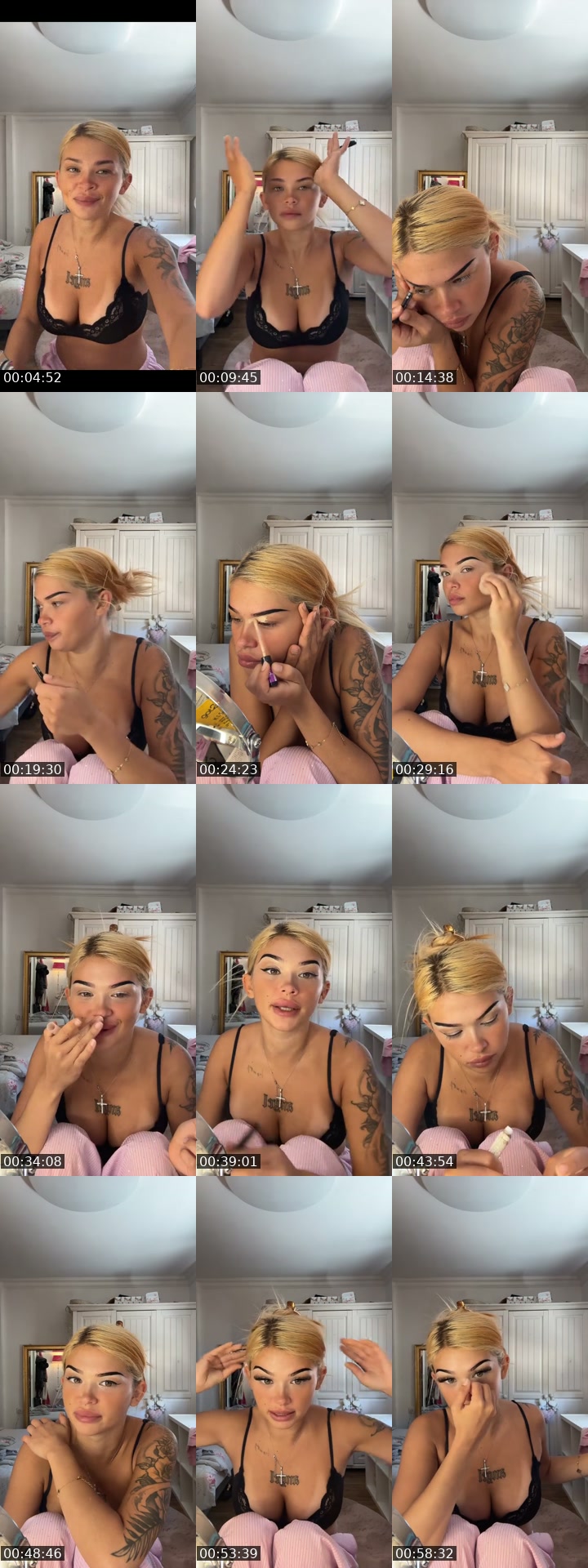 Germany TikTok live: GRWM💓 by @jeanne.kts