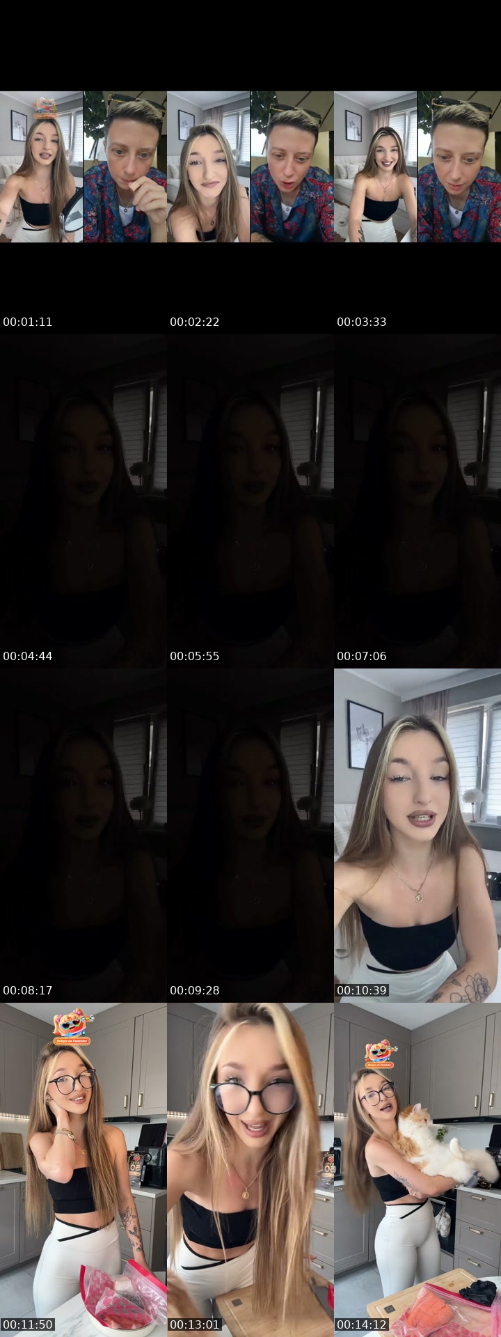 TikTok live: siema ciule, gotujemy?🤍🌶️😎 by @zuzkqpl
