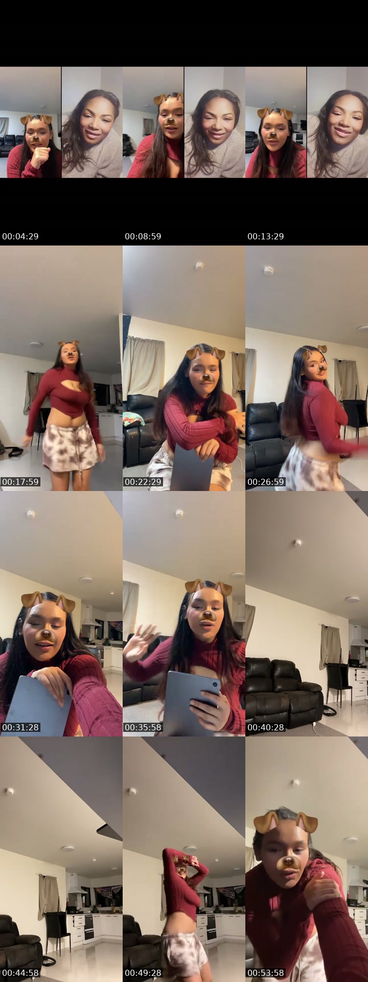 TikTok live: ❤️🌺 by @itsmazzzxo