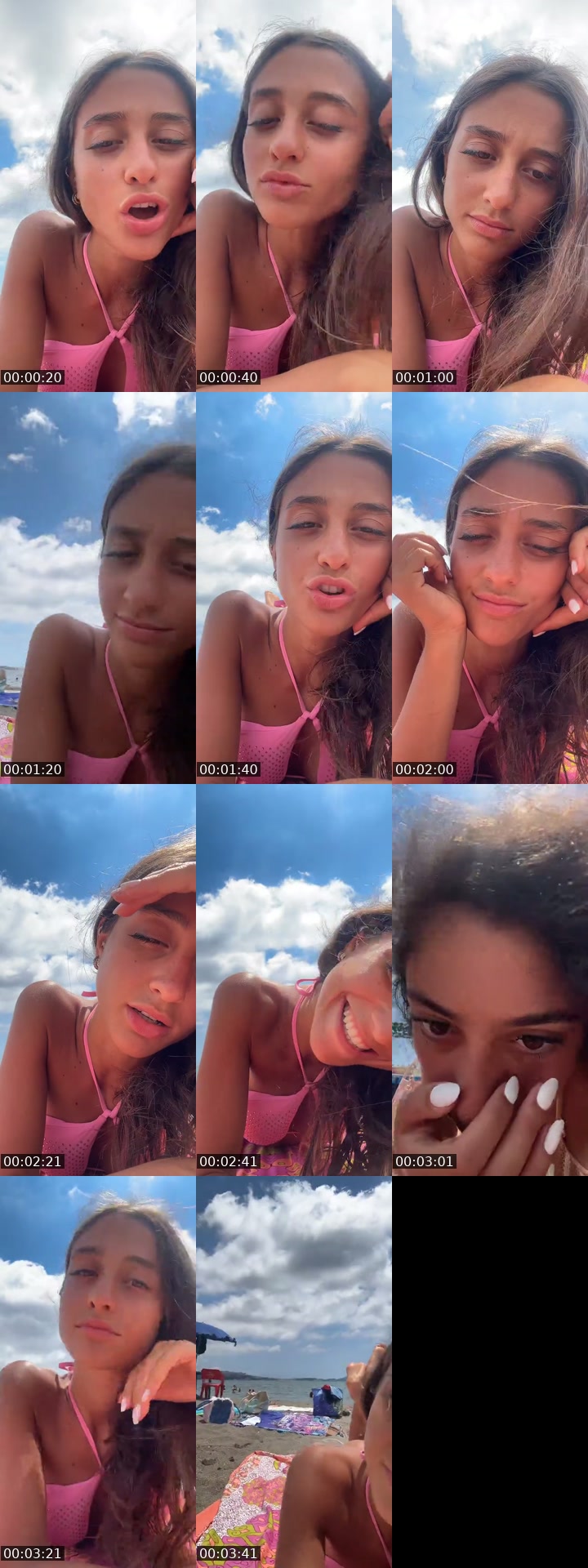 TikTok live: Sto al mareee by @isabella.mauro