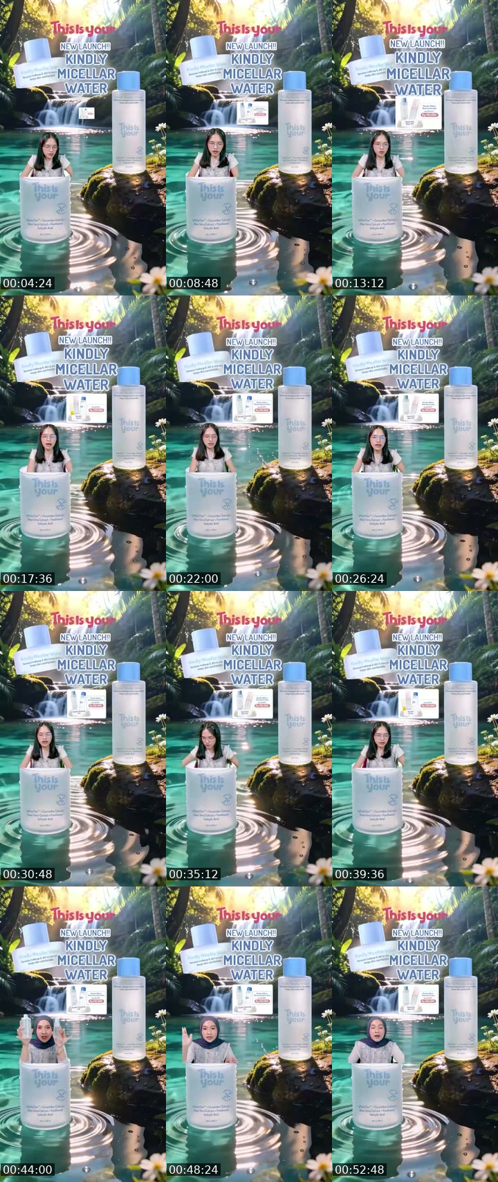TikTok live: SPECIAL LAUNCH MICELLAR WATER! by @thisisyour.id