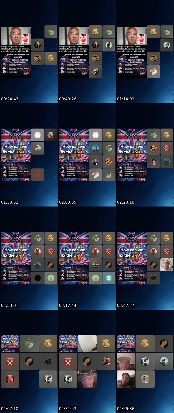 @stepzdebates TikTok live from 2026-07-07
