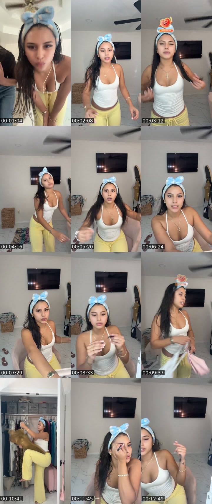 TikTok live: GRWM by @weluvanahi