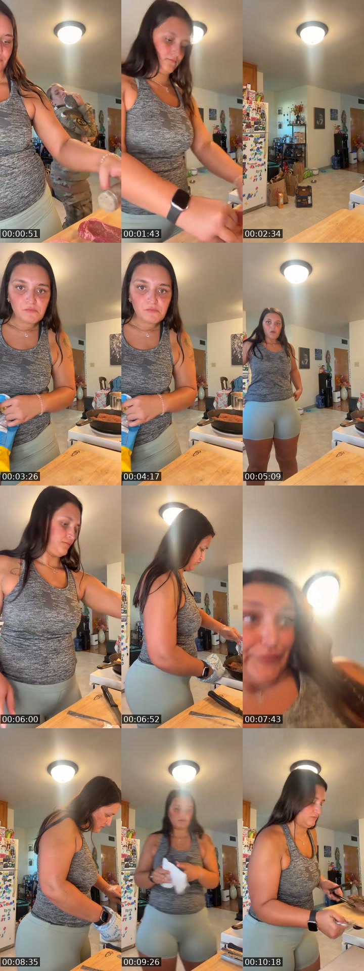 TikTok live: Cook with me 🥩🥔 by @elizabethmarieabr