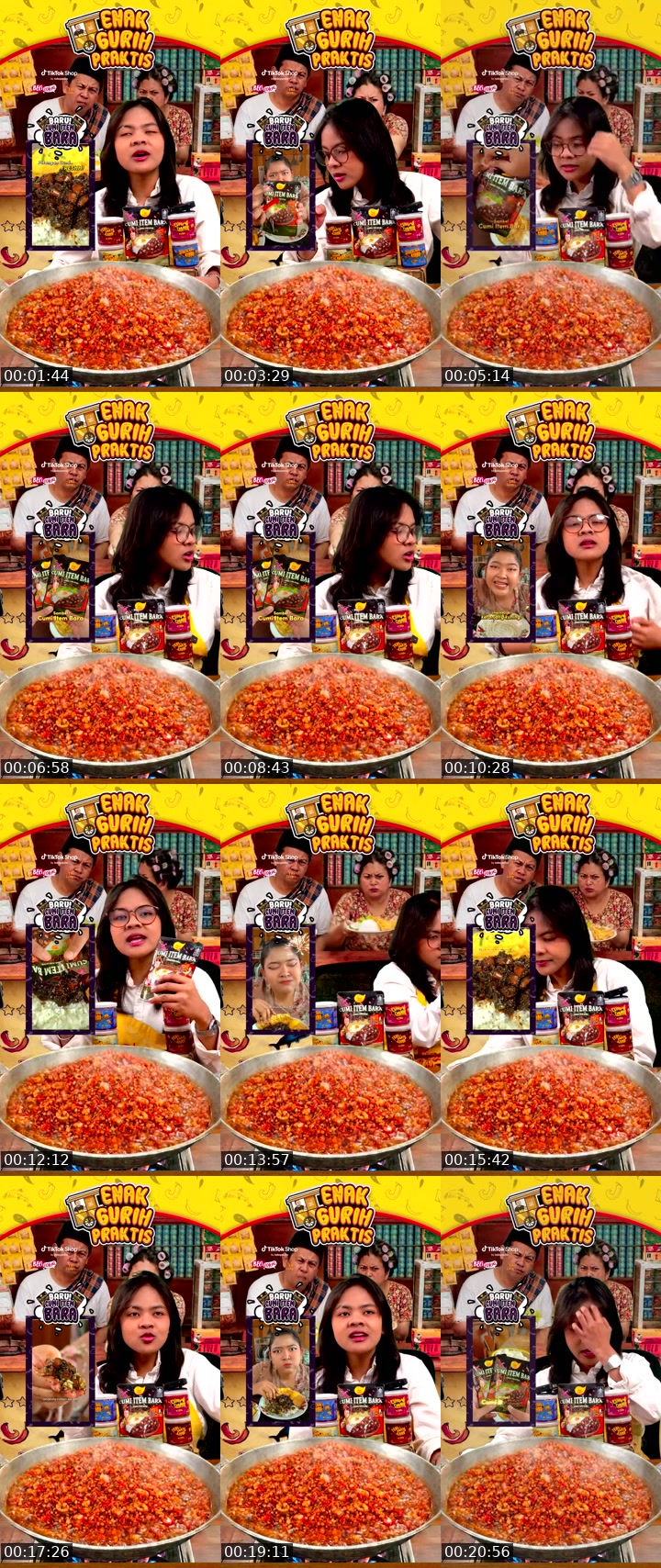 TikTok live: NONTON PILDUN WITH EATSAMBEL🌶😍 by @eatsambel