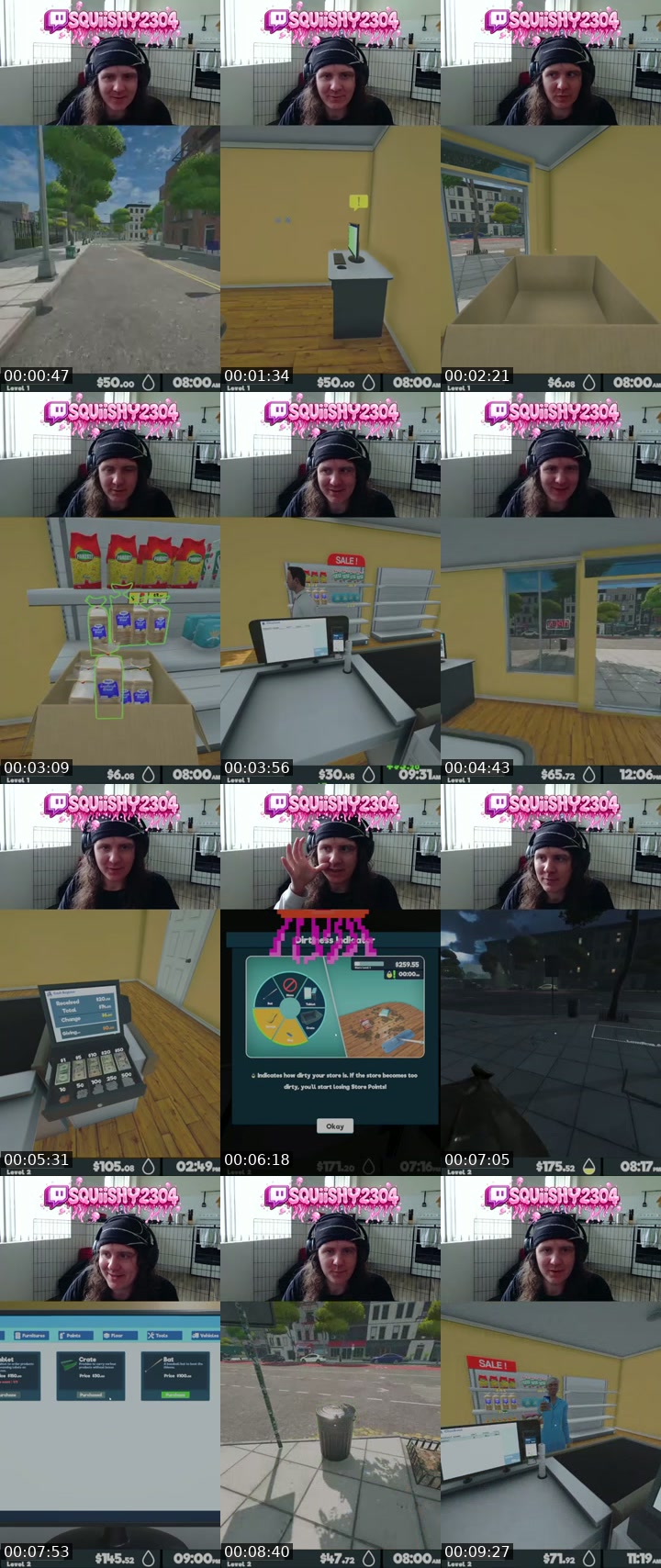 TikTok live: Trying a New Sim - Supermarket by @squiishy2304