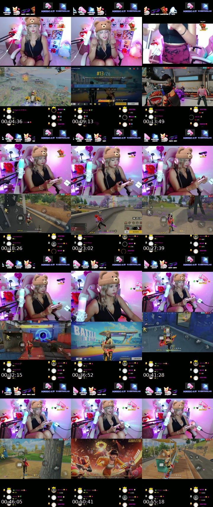 TikTok live: jugando free fire by @linduraf