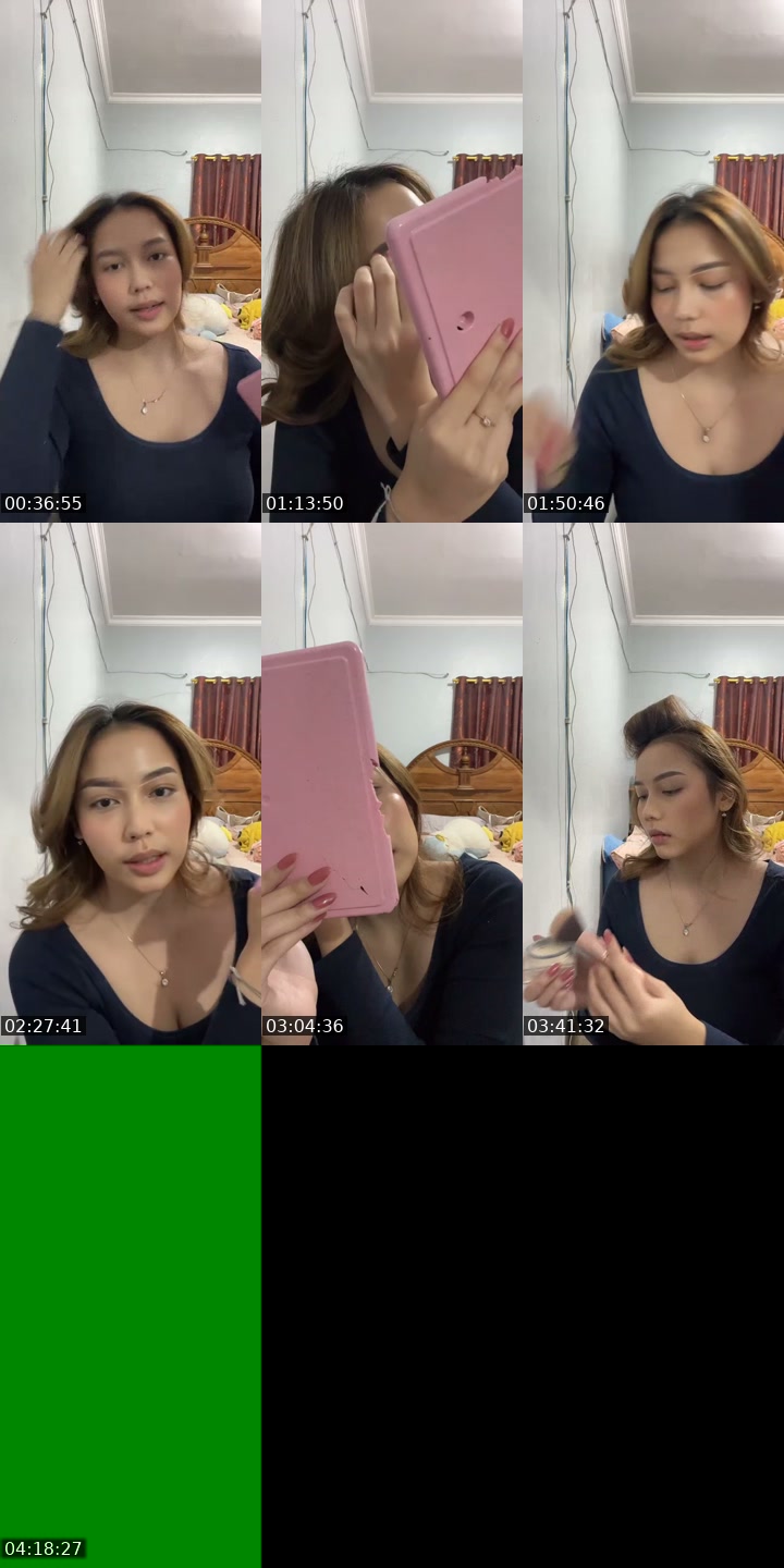 TikTok live: grwm by @duhtaniaa