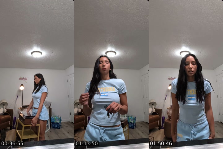 TikTok live: let's have dinner 💗 by @laylarossi1