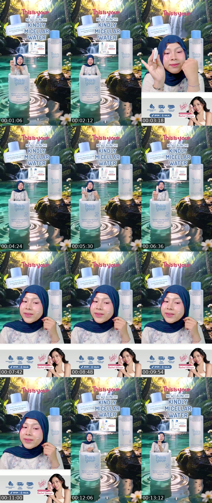 Indonesia TikTok live: SPECIAL LAUNCH MICELLAR WATER! by @thisisyour.id