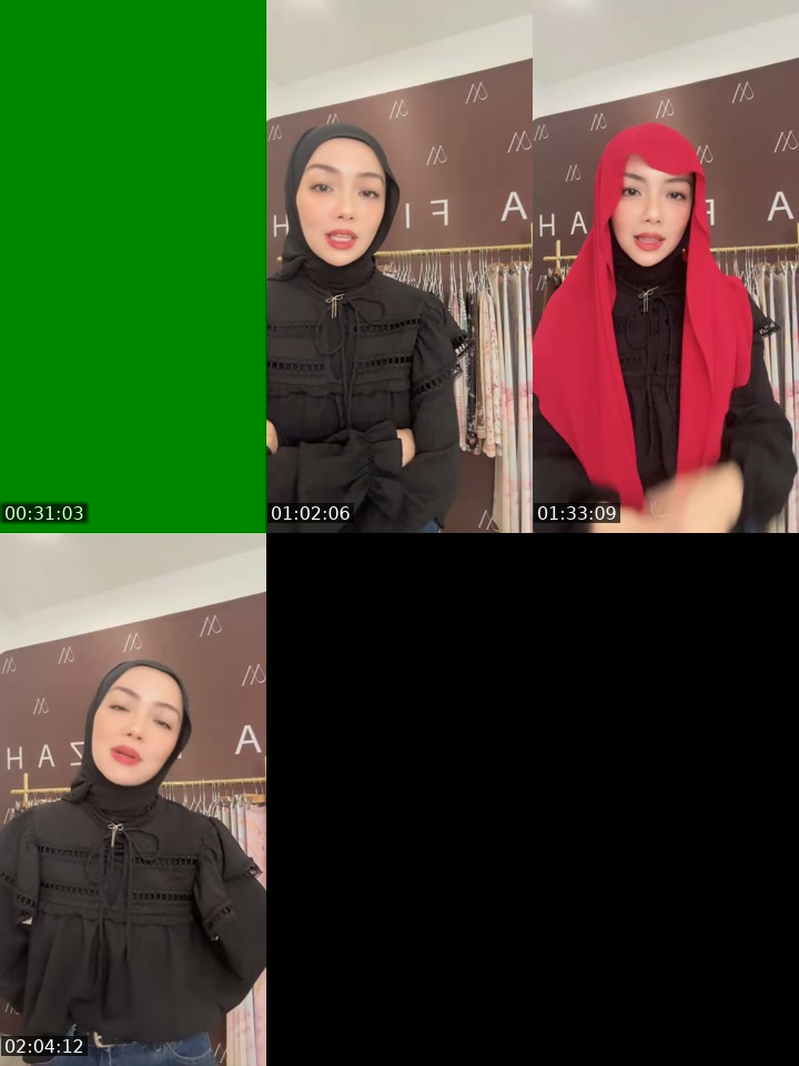 TikTok live: MiraFilzah Scarves by @mirafilzahmy