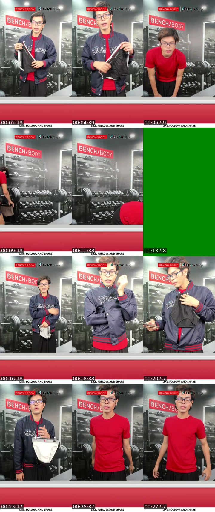 Philippines TikTok live: Bench Body Essentials LIVE by @benchbody.ph
