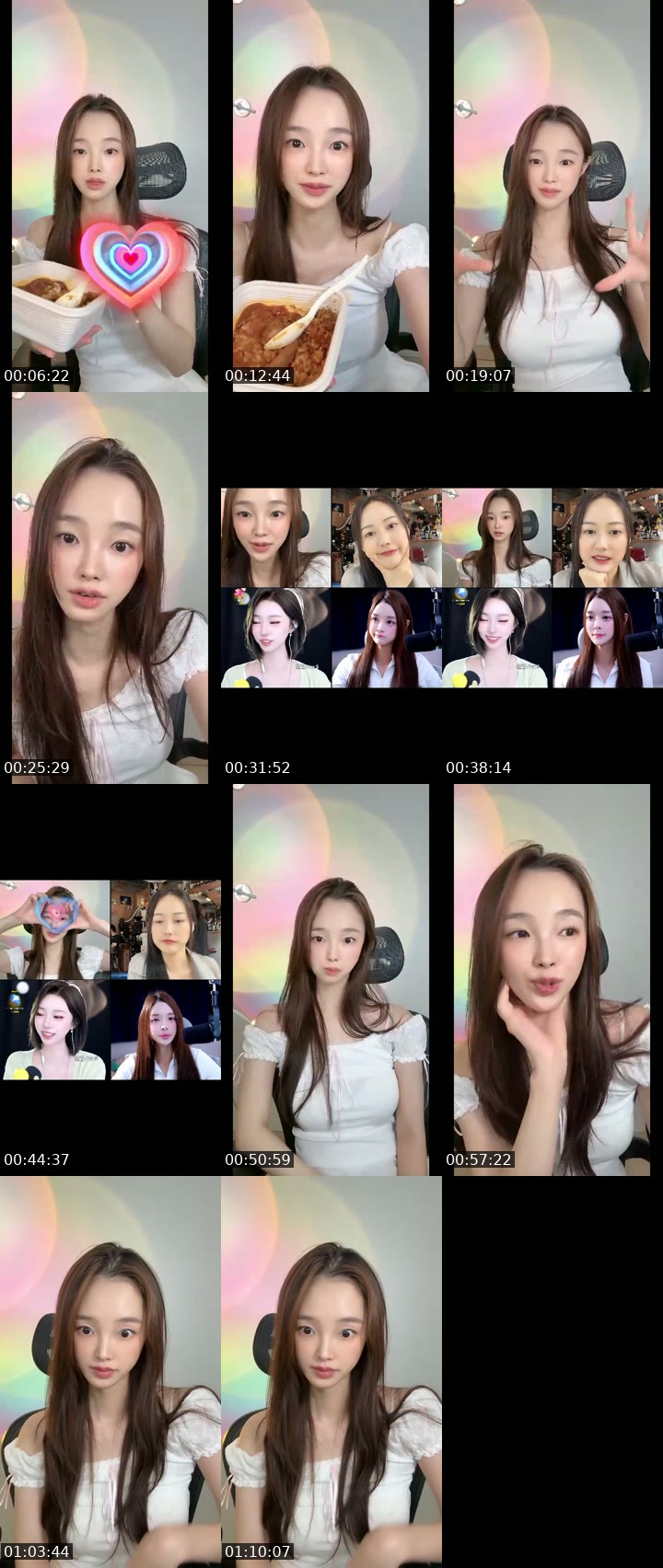 TikTok live: 죽지도 않고 돌아온 해림 by @kanghaerim_
