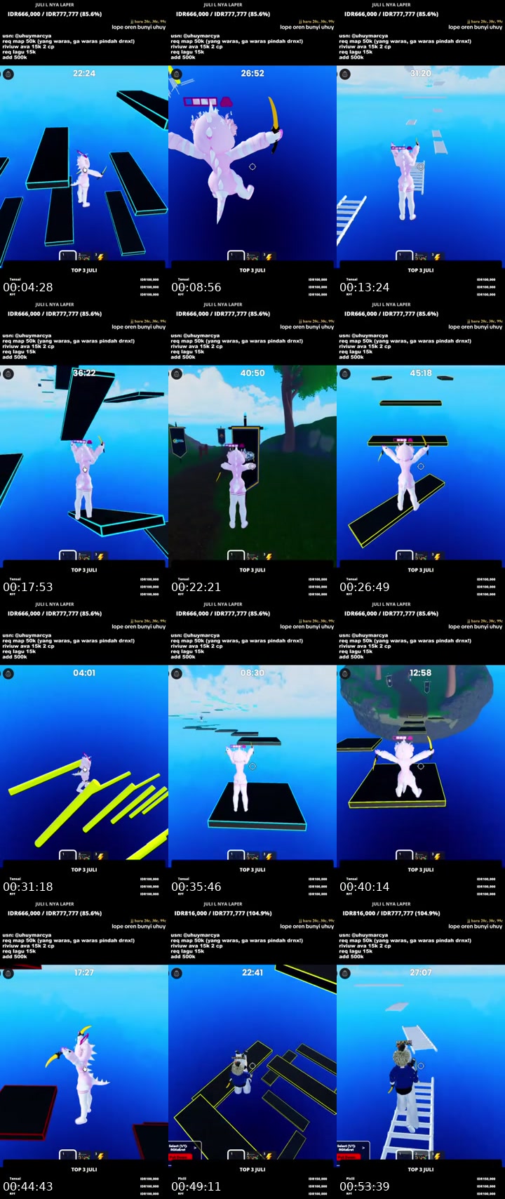 TikTok live: uhuy istirahat #allfake by @mcoeditzx_