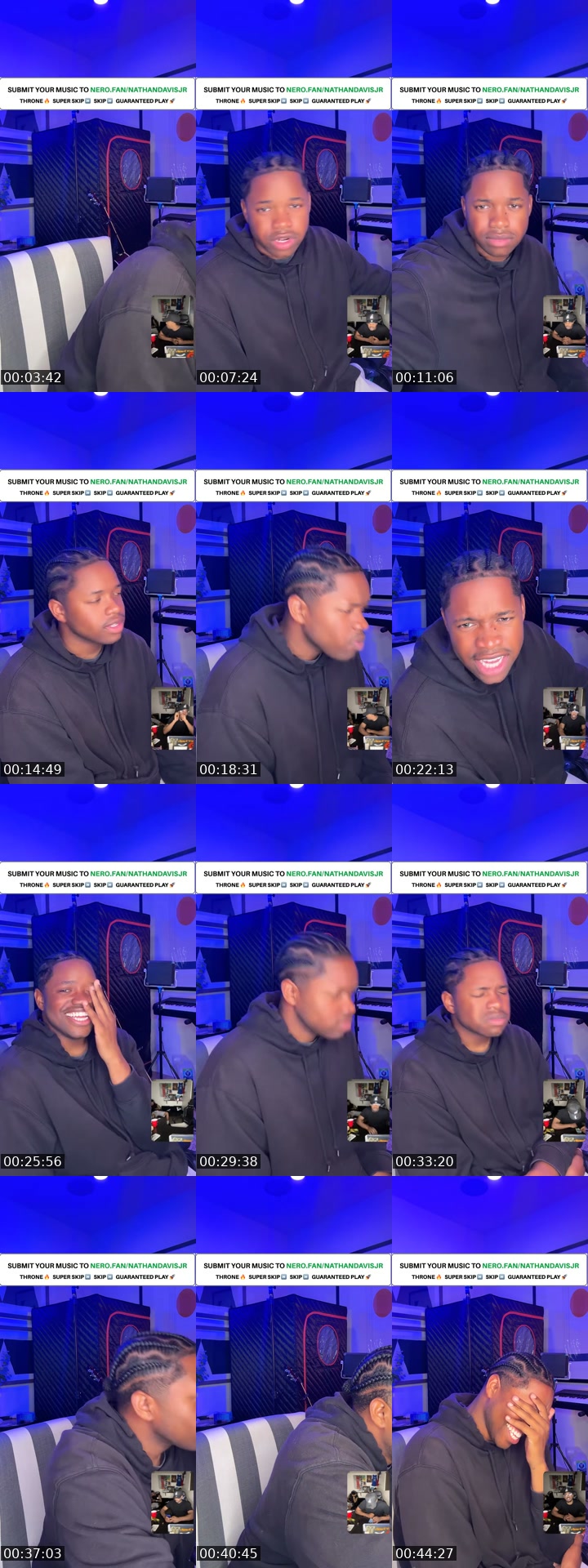 TikTok live: IM PERFORMING AT ROLLING LOUD 🥹 by @nathandavisjrndj