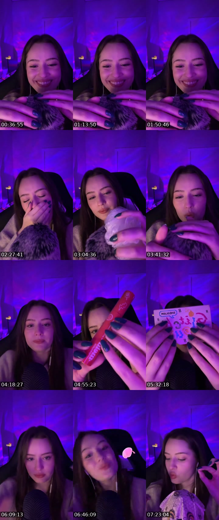 TikTok live: ASMR LIVE! 🌃 by @asmrthaisbdss