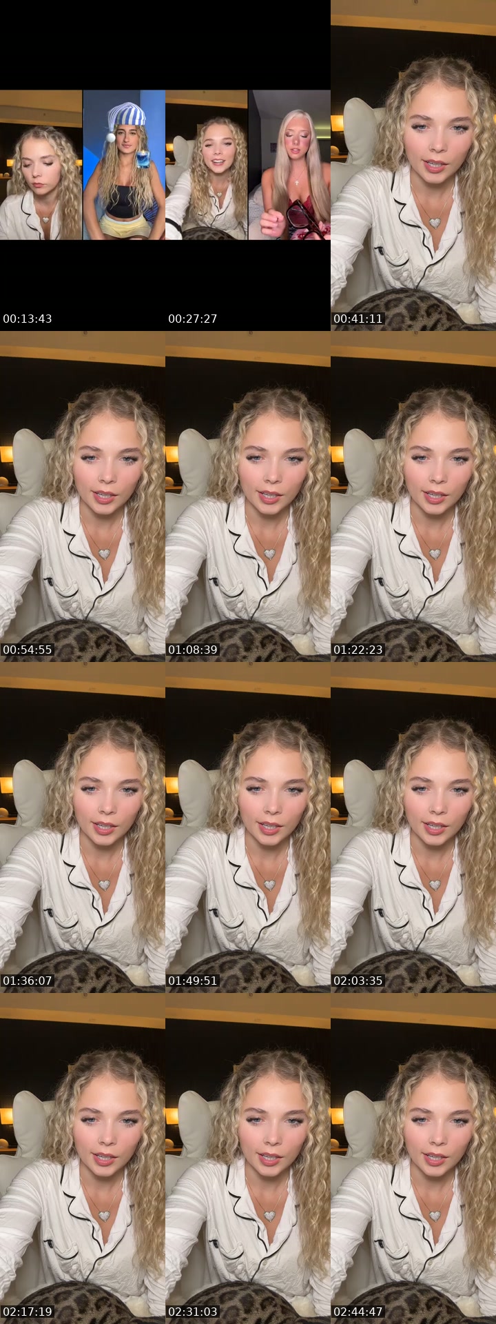 TikTok live: HIII 🤍 by @hayleelizz