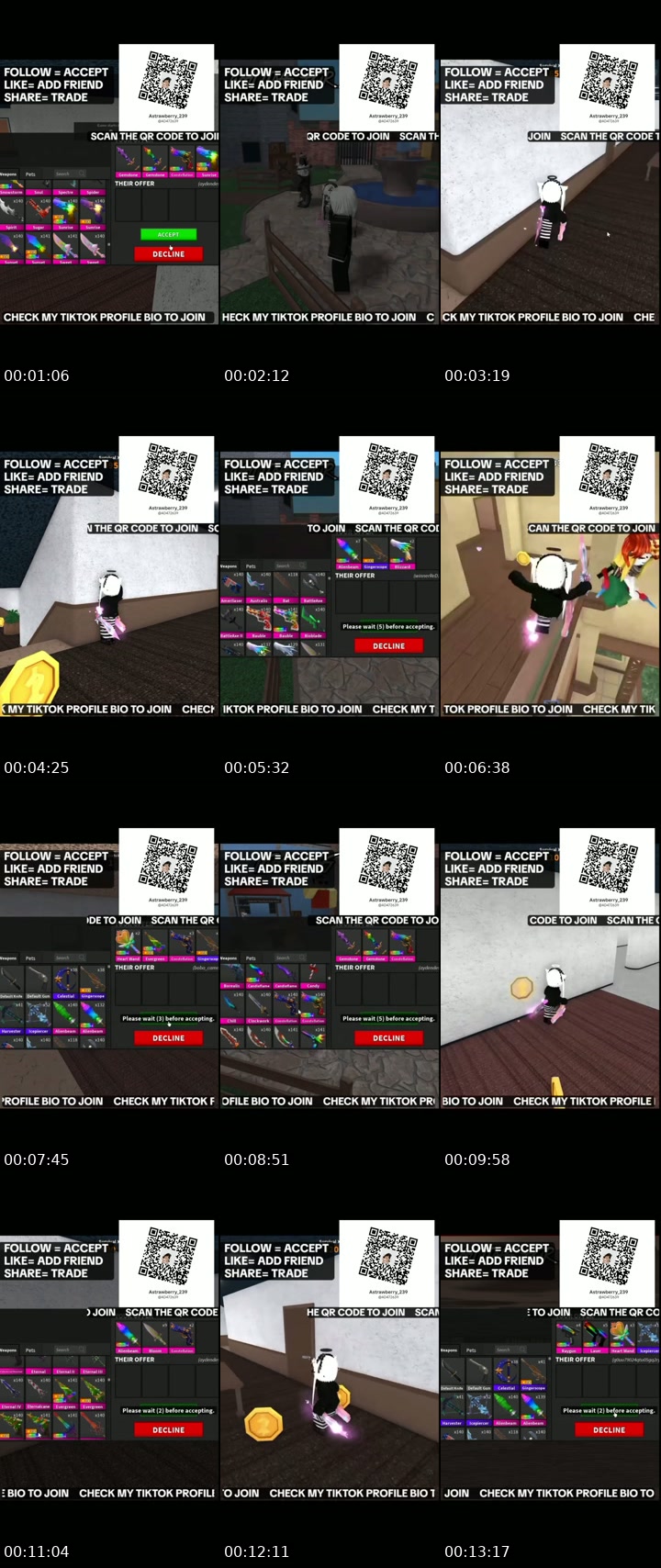 TikTok live: mm2 live giveaway by @ytyt_6