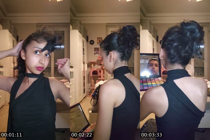 TikTok live: grwm The Weeknd by @maymay_2306