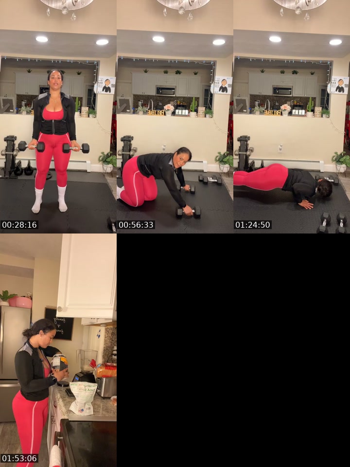 TikTok live: Strength Full body by @vivibones89